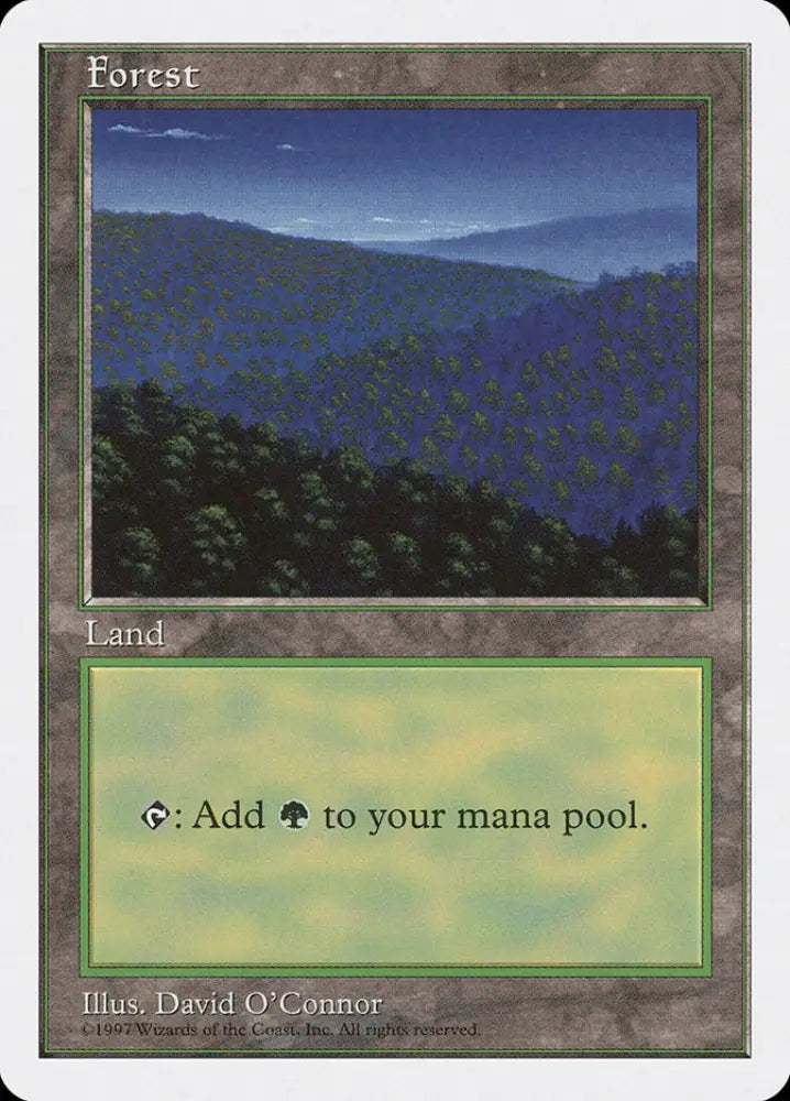 Forest (447) [Fifth Edition] - MTG Single