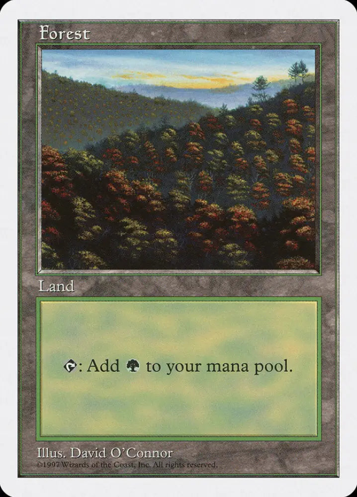 Forest (448) [Fifth Edition] - MTG Single