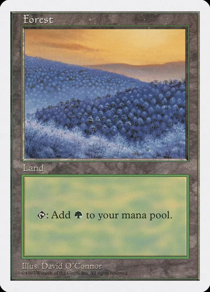 Forest (449) [Fifth Edition] - MTG Single