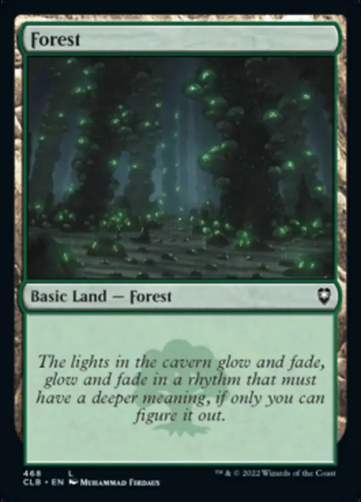 Forest (468) [Commander Legends: Battle for Baldur’s Gate] - MTG Single