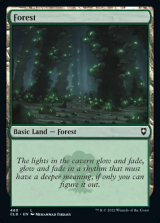 Forest (468) [Commander Legends: Battle for Baldur’s Gate] - MTG Single