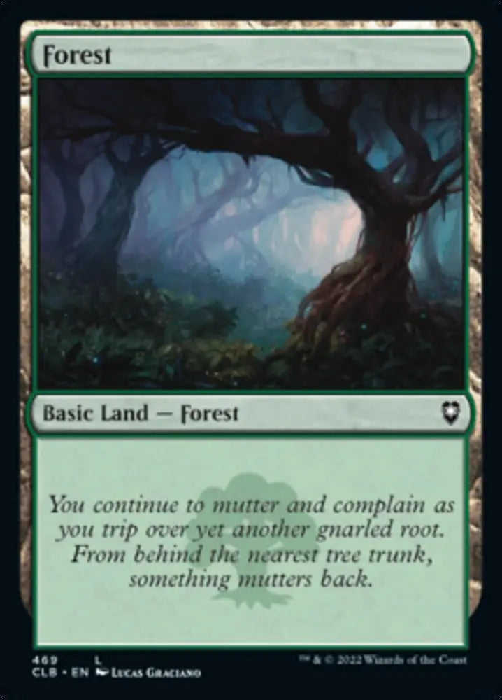 Forest (469) [Commander Legends: Battle for Baldur’s Gate] - MTG Single