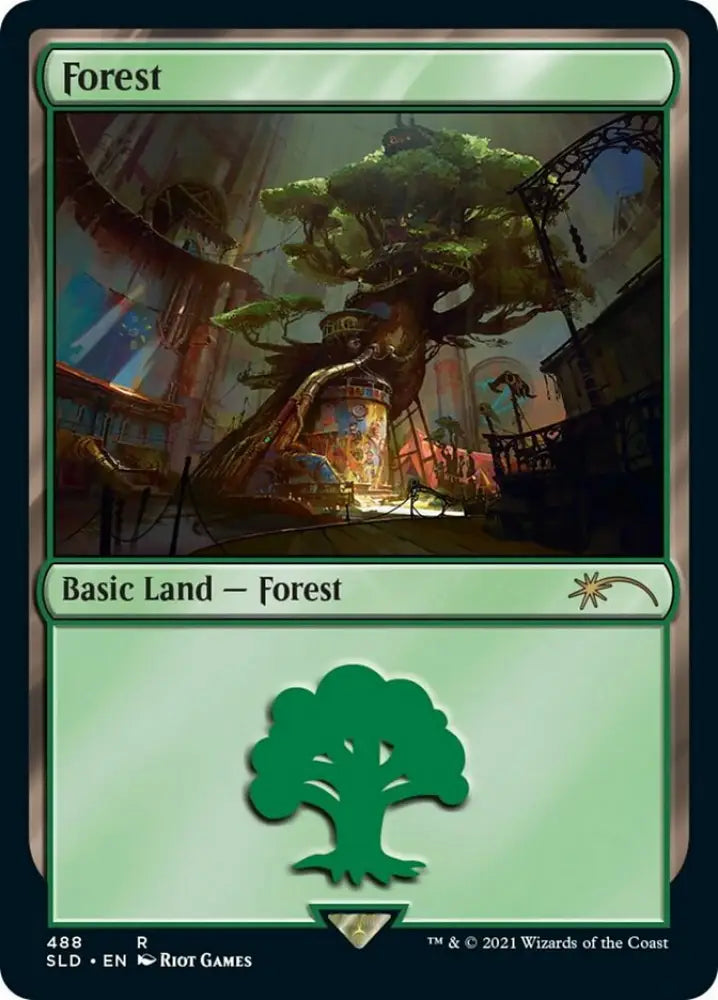 Forest (488) [Secret Lair Drop Series] - MTG Single