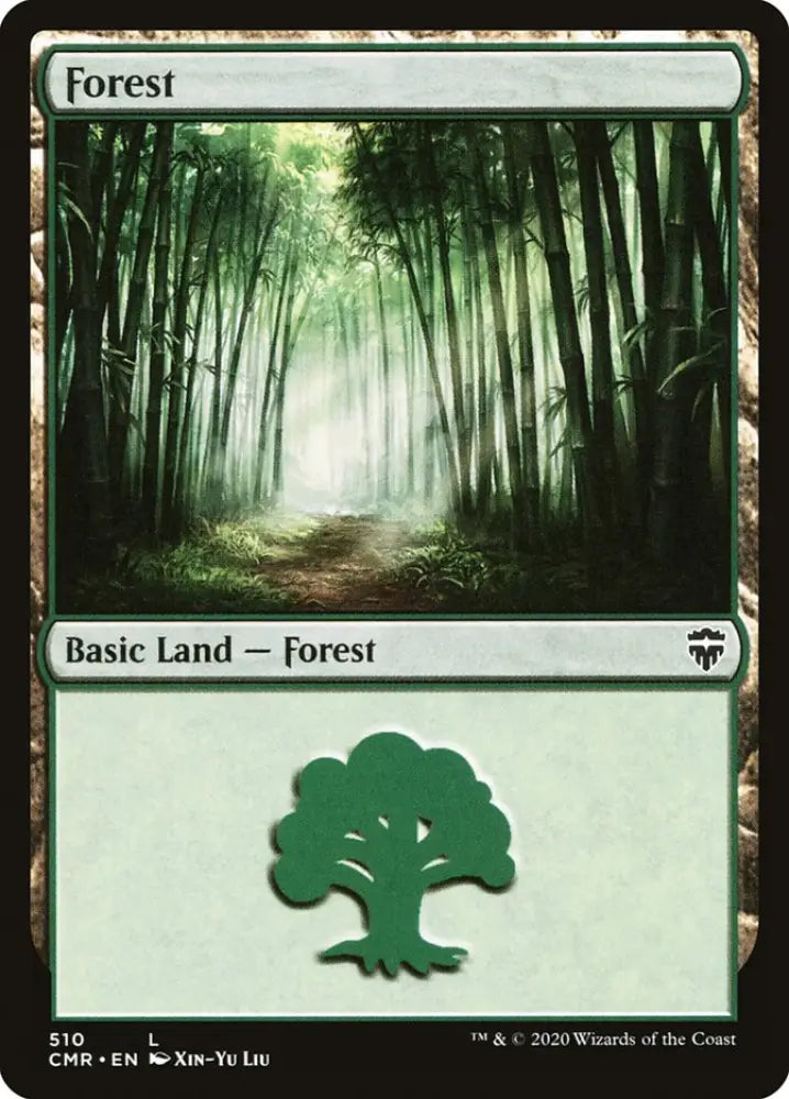 Forest (510) [Commander Legends] - MTG Single
