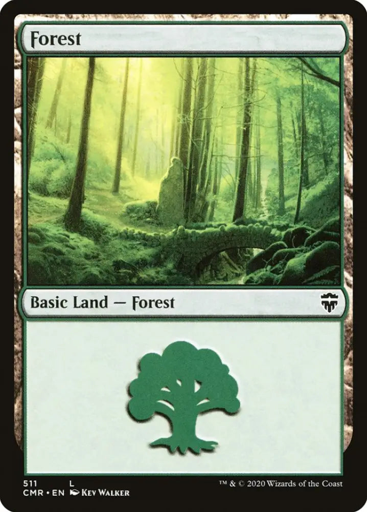 Forest (511) [Commander Legends] - MTG Single