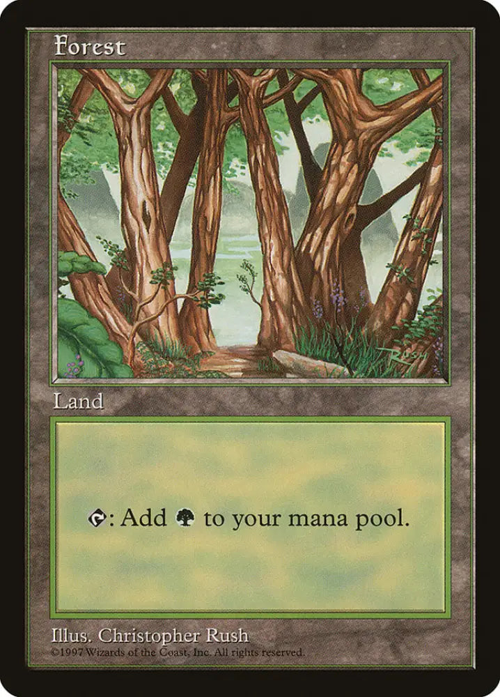 Forest (6) [Asia Pacific Land Program] - MTG Single