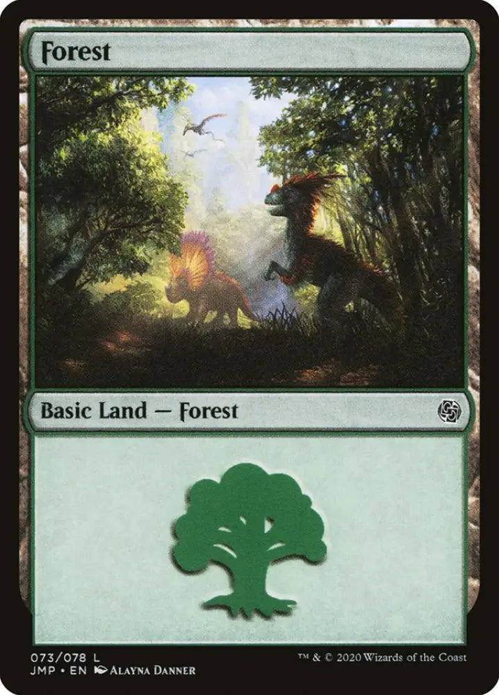 Forest (73) [Jumpstart] - MTG Single