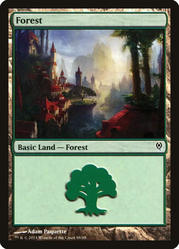 Forest (86) [Duel Decks: Jace vs. Vraska] - MTG Single