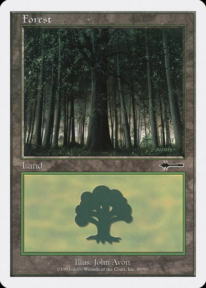 Forest (89) [Beatdown] - MTG Single