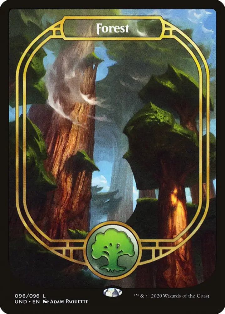 Forest (96) [Unsanctioned] - MTG Single