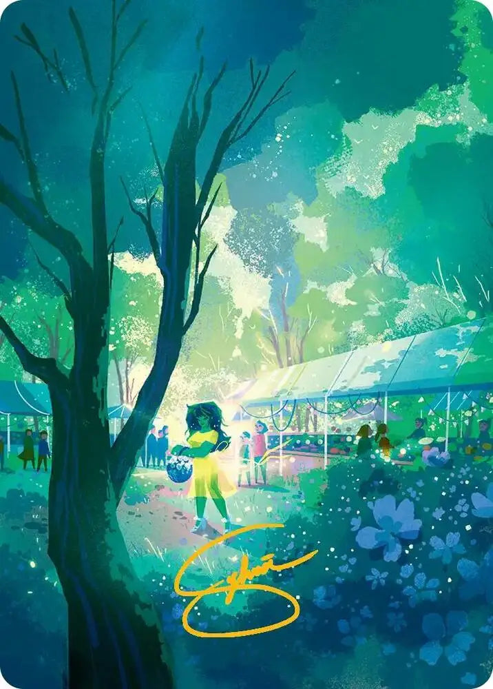 Forest Art Card (Gold-Stamped Signature) (17) [Marvel Super Heroes Art Series]