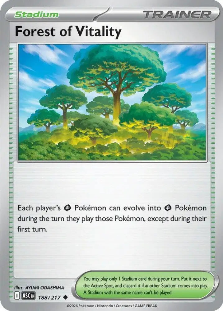 Forest of Vitality (188/217) [ME: Ascended Heroes]