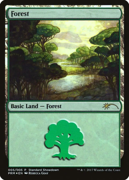 Forest (Rebecca Guay) [Standard Showdown Promos] - MTG Single