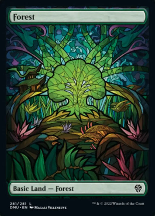 Forest (Showcase) [Dominaria United] - MTG Single