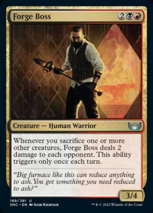Forge Boss [Streets of New Capenna] - MTG Single