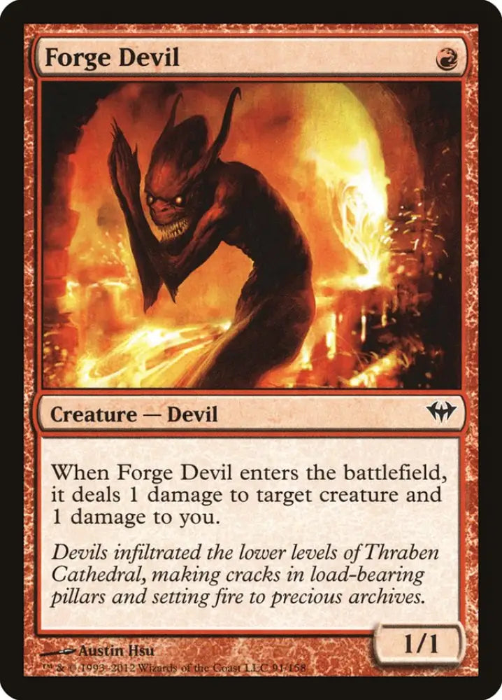 Forge Devil [Dark Ascension] - MTG Single