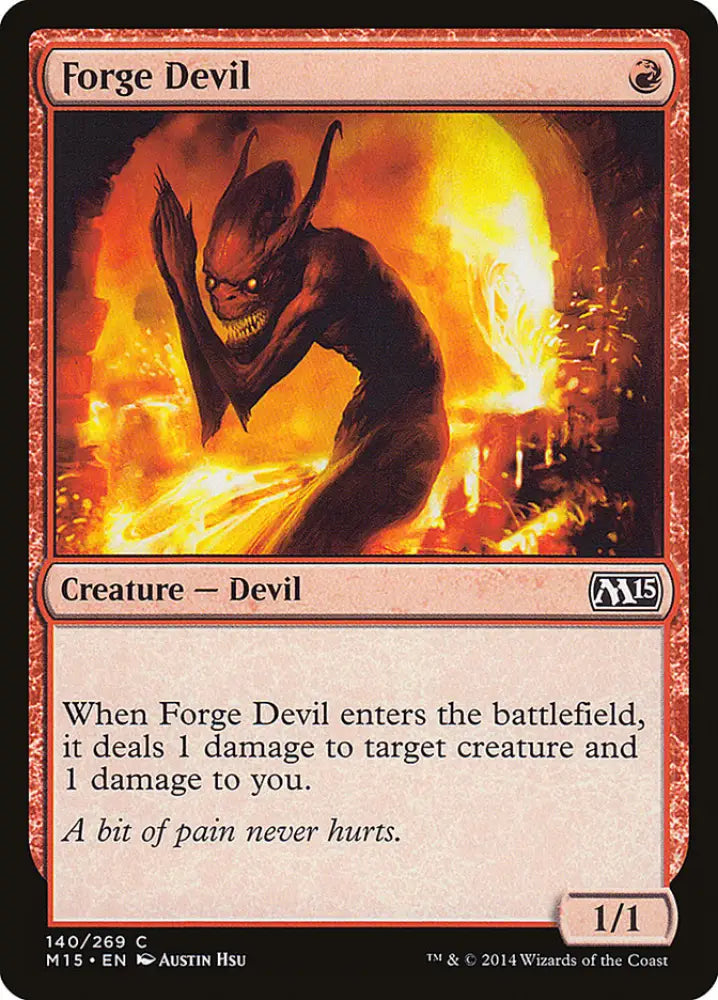 Forge Devil [Magic 2015] - MTG Single