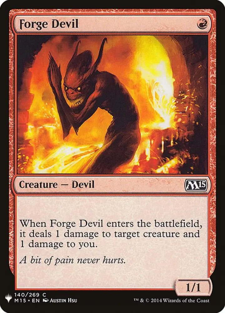 Forge Devil [Mystery Booster] - MTG Single