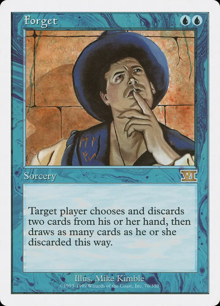 Forget [Classic Sixth Edition] - MTG Single