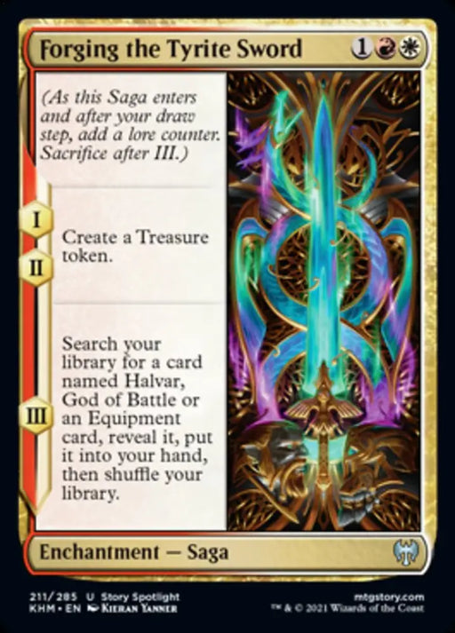 Forging the Tyrite Sword [Kaldheim] - MTG Single