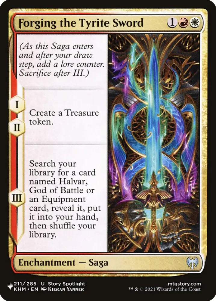 Forging the Tyrite Sword [The List] - MTG Single