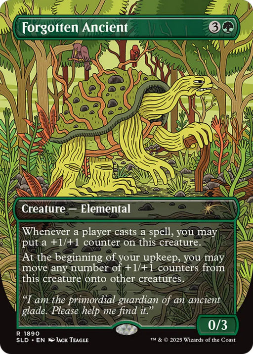 Forgotten Ancient (Rainbow Foil) [Secret Lair Drop Series] - MTG Single