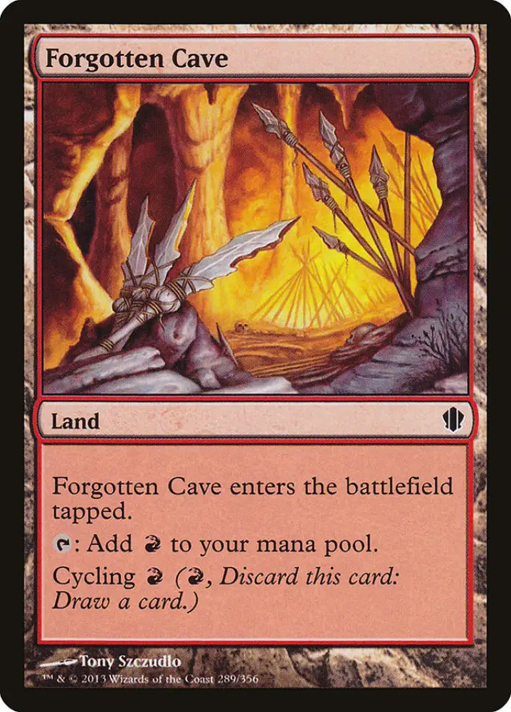 Forgotten Cave [Commander 2013] - MTG Single