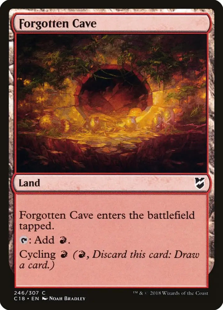 Forgotten Cave [Commander 2018] - MTG Single