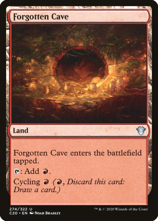Forgotten Cave [Commander 2020] - MTG Single