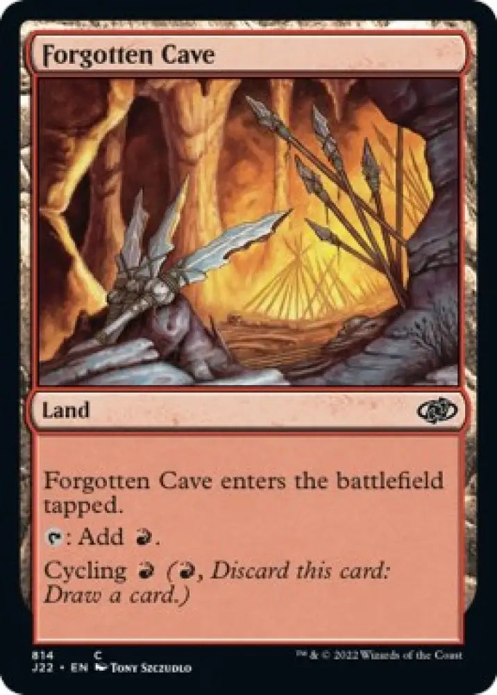 Forgotten Cave [Jumpstart 2022] - MTG Single