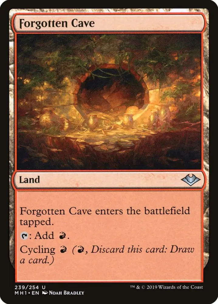 Forgotten Cave [Modern Horizons] - MTG Single