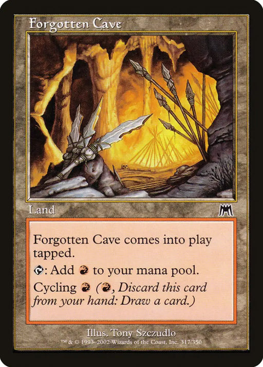 Forgotten Cave [Onslaught] - MTG Single