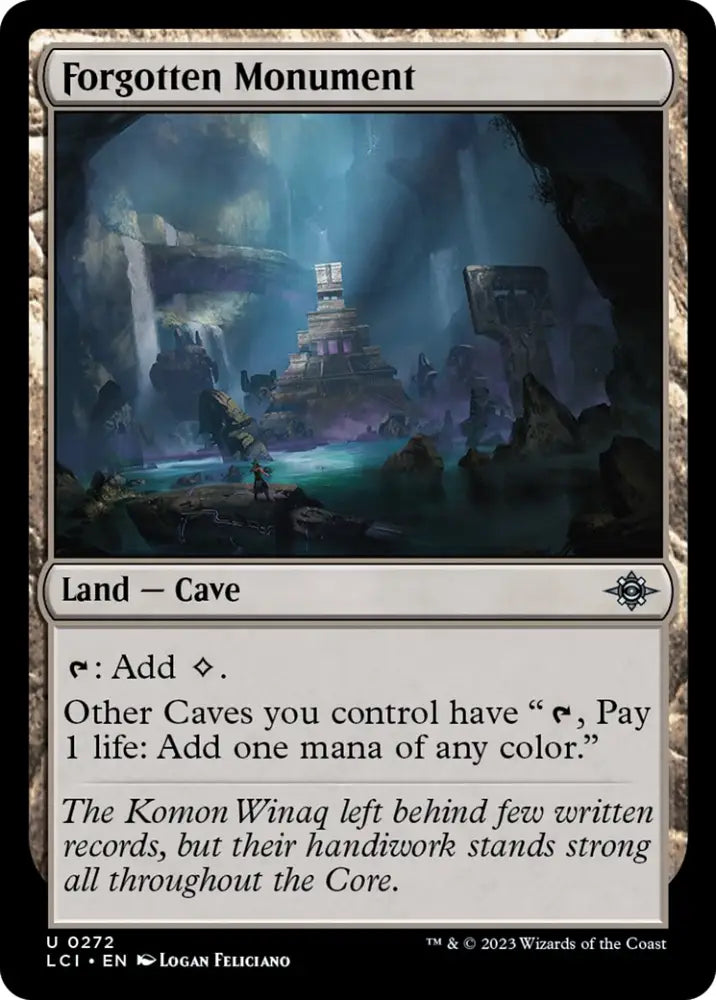 Forgotten Monument [The Lost Caverns of Ixalan] - MTG Single