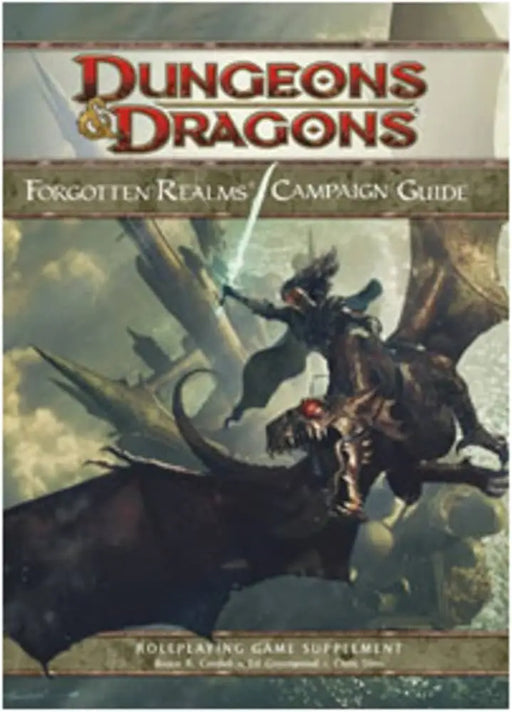Forgotten Realms Campaaign Guide: D&D 4E (Used) - D&D