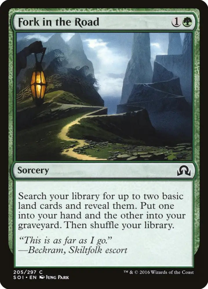 Fork in the Road [Shadows over Innistrad] - MTG Single