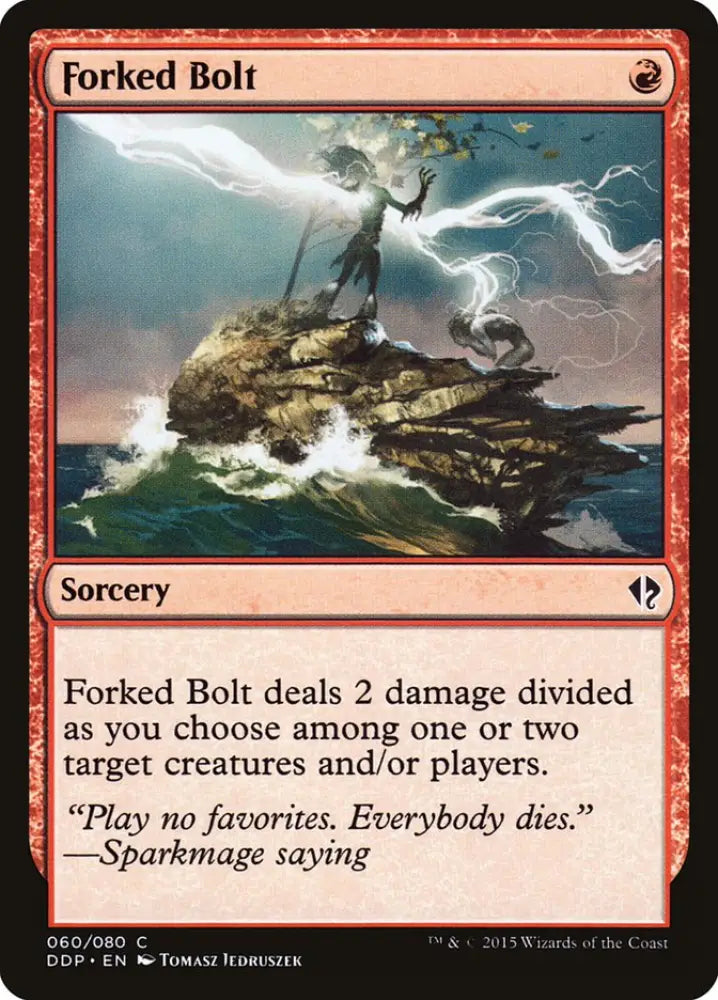 Forked Bolt [Duel Decks: Zendikar vs. Eldrazi] - MTG Single