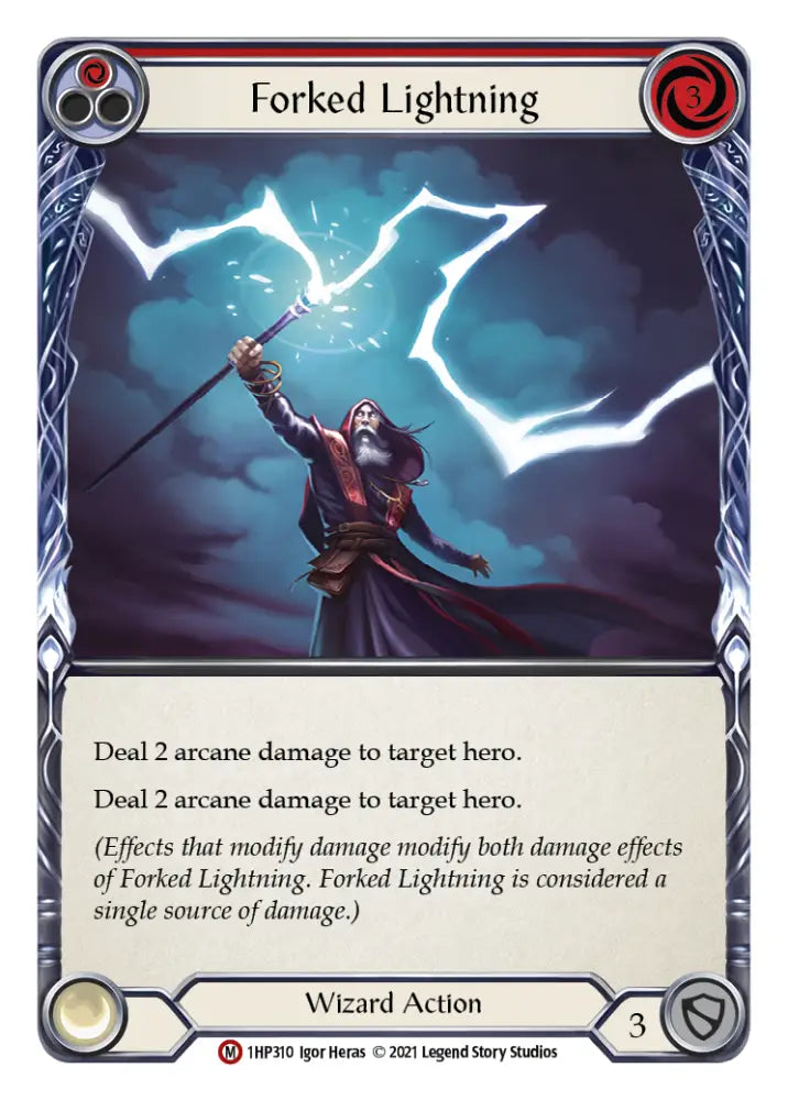 Forked Lightning [1HP310] (History Pack 1) - Flesh And Blood Single