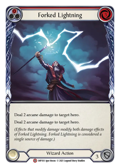 Forked Lightning [1HP310] (History Pack 1) - Flesh And Blood Single