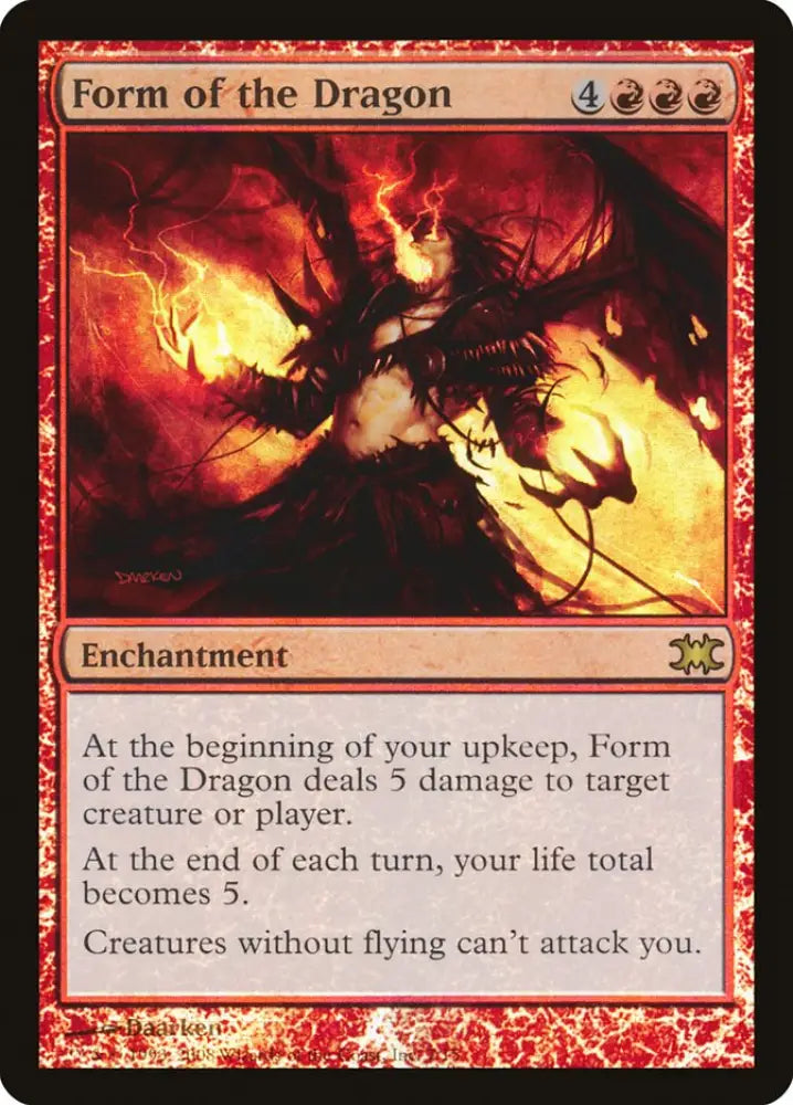 Form of the Dragon [From the Vault: Dragons] - MTG Single