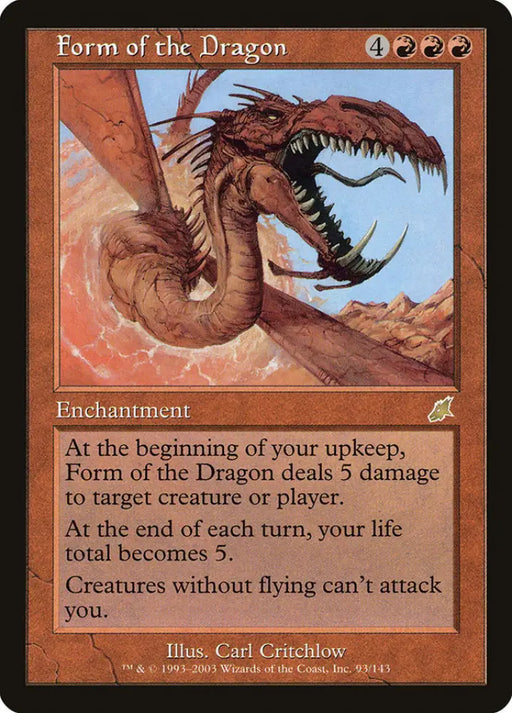Form of the Dragon [Scourge] - MTG Single