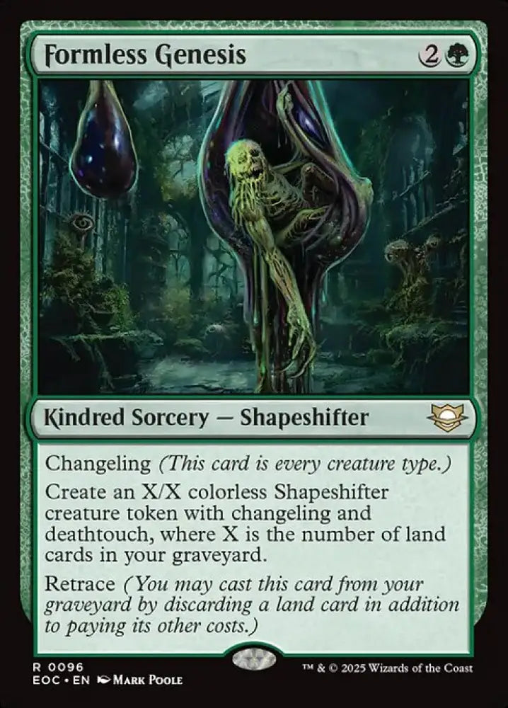 Formless Genesis (96) [Edge of Eternities Commander]