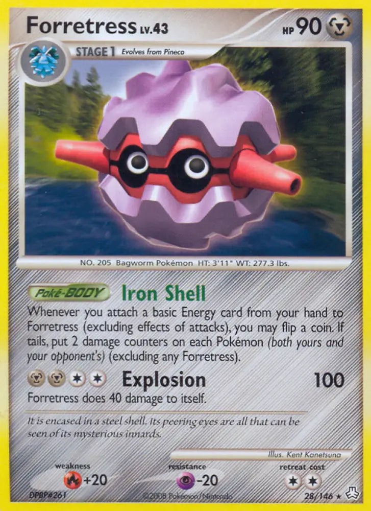 Forretress (28/146) [Diamond & Pearl: Legends Awakened] - Pokemon Single