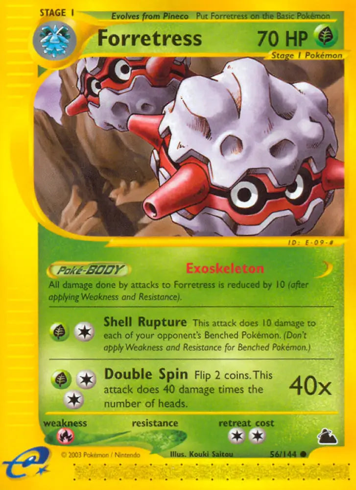 Forretress (56/144) [Skyridge] - Pokemon Single