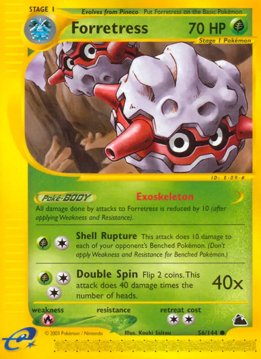 Forretress (56/144) [Skyridge] - Pokemon Single