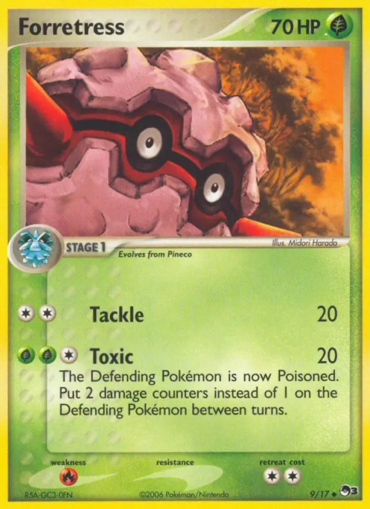 Forretress (9/17) [POP Series 3] - Pokemon Single