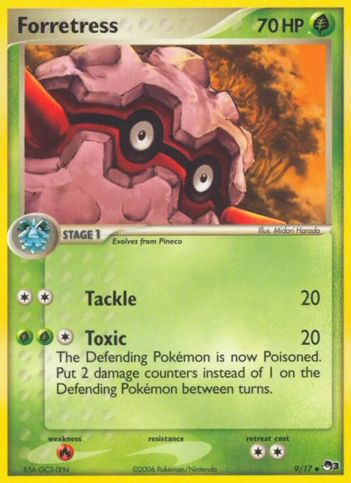 Forretress (9/17) [POP Series 3] - Pokemon Single