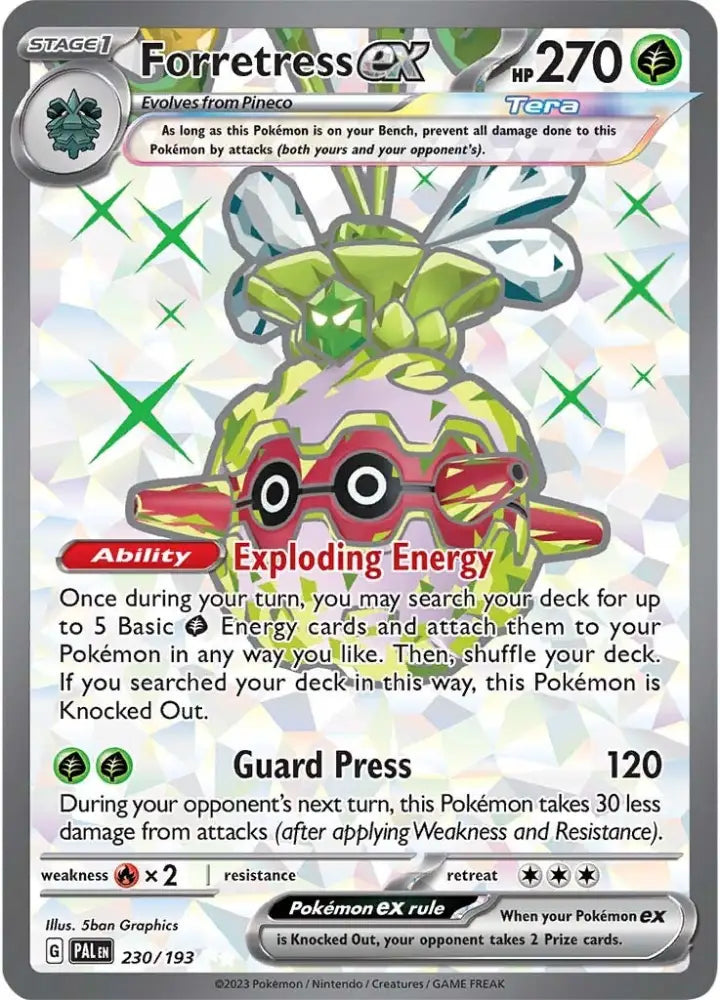 Forretress ex (230/193) [Scarlet & Violet: Paldea Evolved] - Pokemon Single