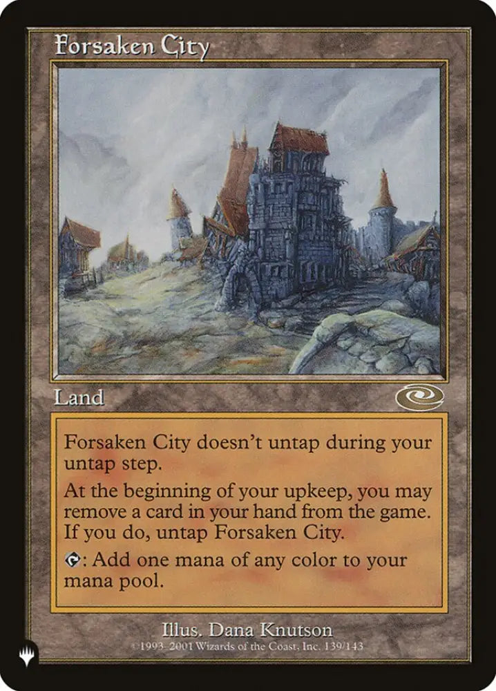 Forsaken City [The List] - MTG Single