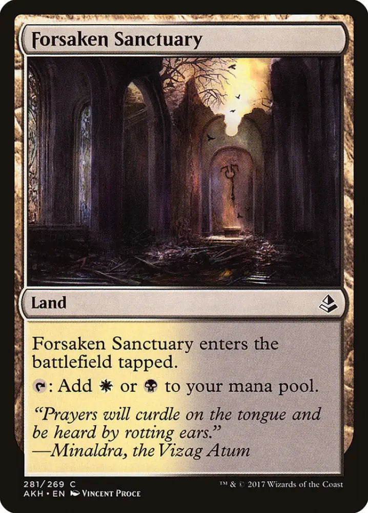 Forsaken Sanctuary [Amonkhet] - MTG Single