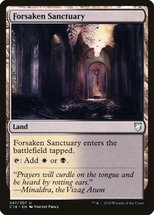 Forsaken Sanctuary [Commander 2018] - MTG Single